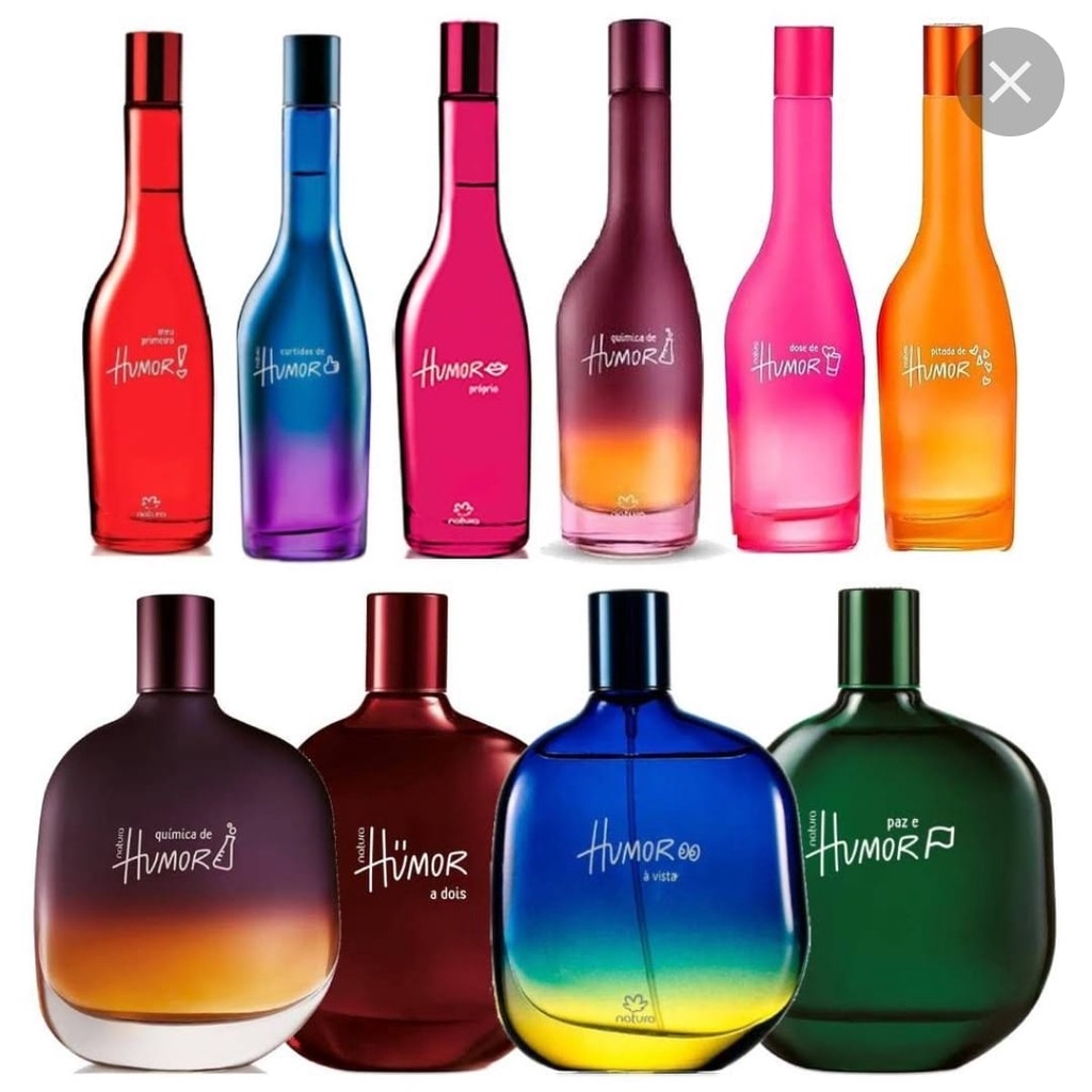 Colônia Humor Masculina ou Feminina 75ml | Shopee Brasil