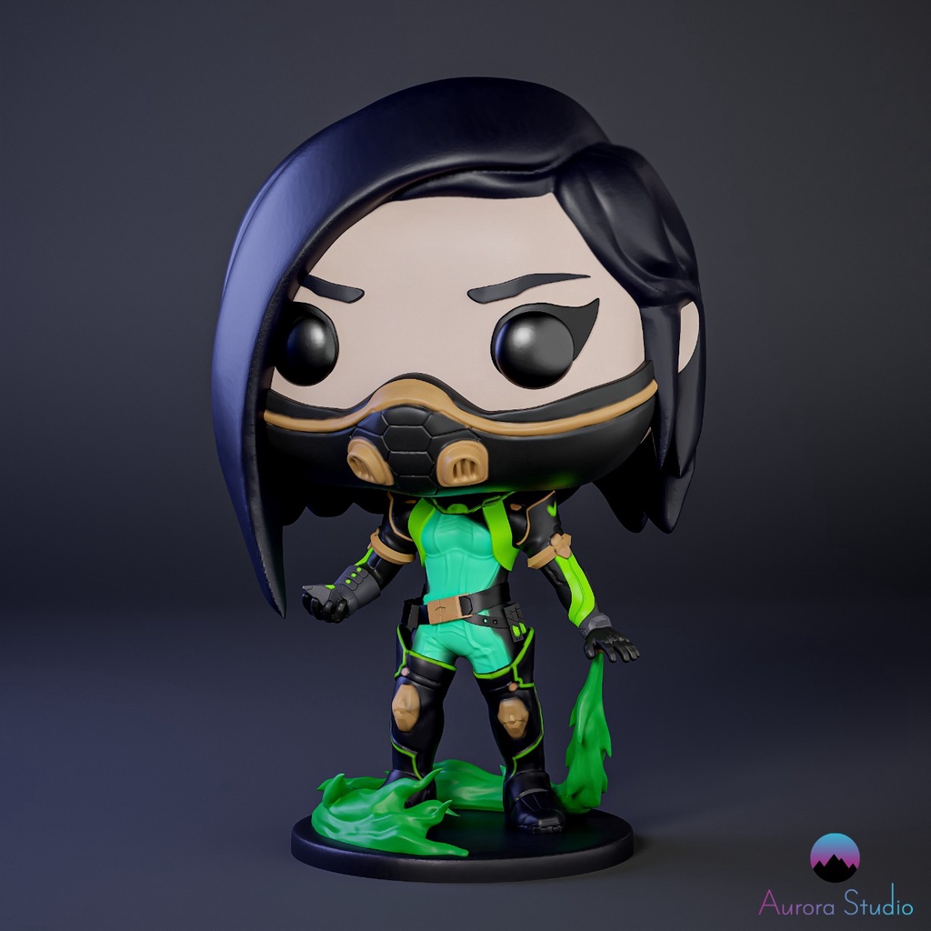 Viper Valorant estilo Funko Pop | Shopee Brasil