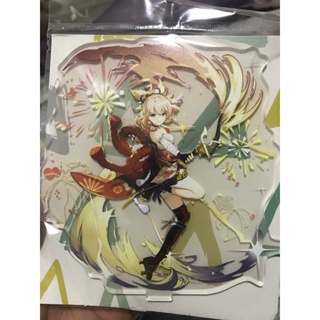 Genshin Impacto Liyue Personagens Xiangling Ganyu Hutao Xinyan Acrílico  stand Titular Placa Modelo Figura topper anime