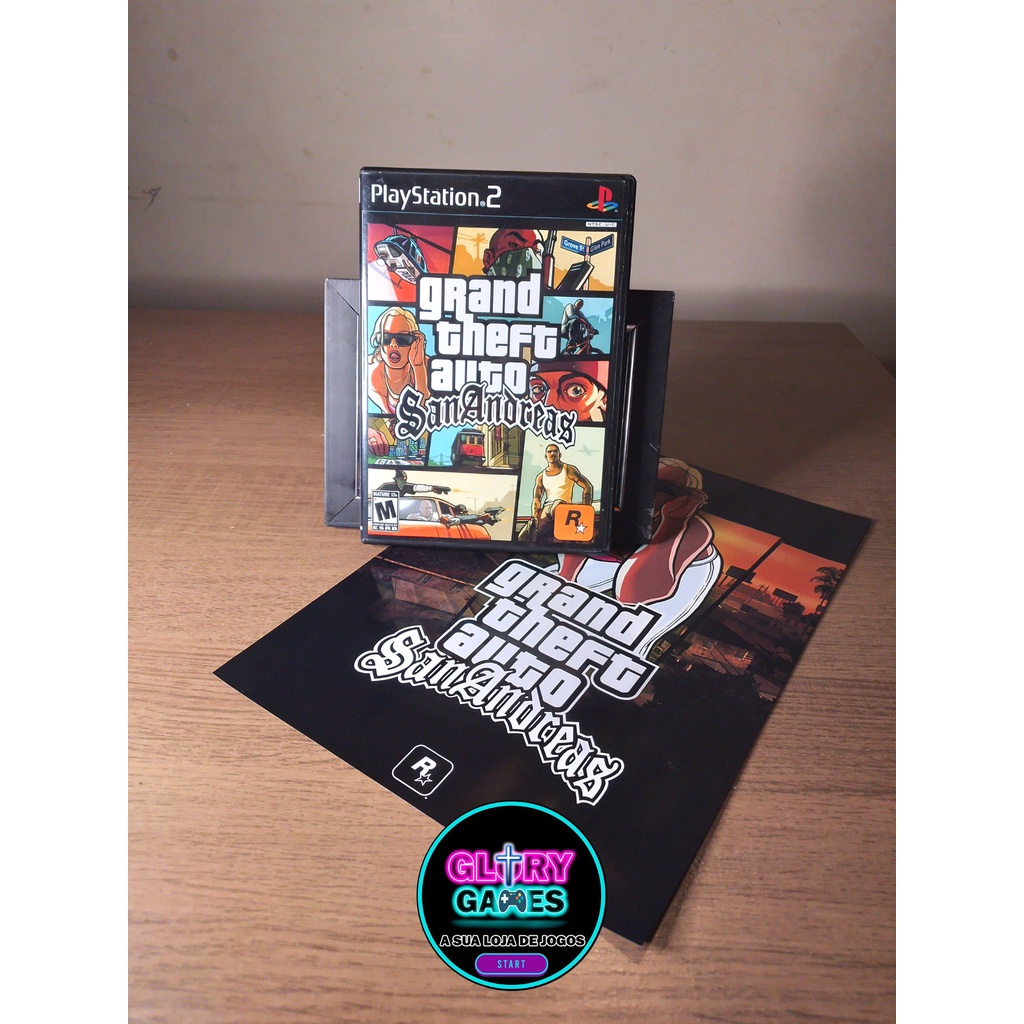 PS2 - Grand Theft Auto: San Andreas em Promoção na Americanas