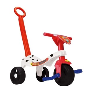 Ditudotem Triciclo Infantil Velotrol Bebe Motoca Roxo Brinquedo Menina Com  Cestinha Velocípede Motoquinha Magic Toys