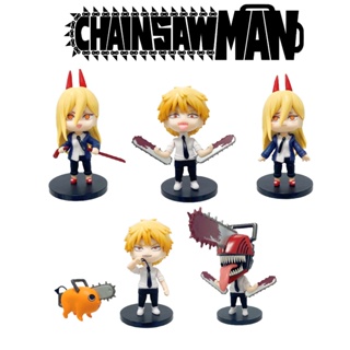 Figura Chainsaw Man Anime Motosserra Nova 12cm Promoção