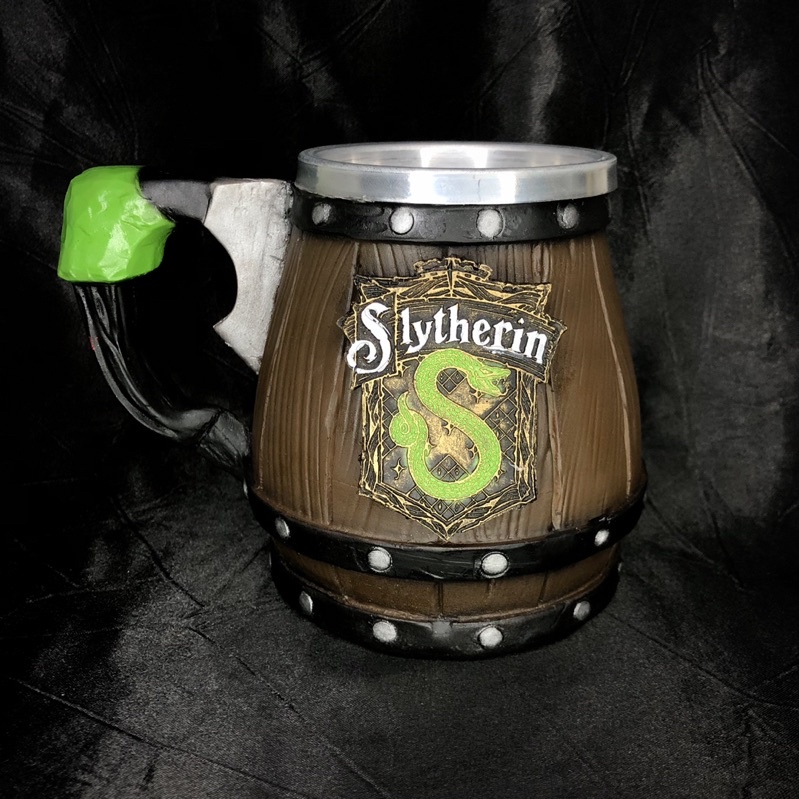 Caneca/Copo Harry Potter Sonserina/Slytherin 3D Resina