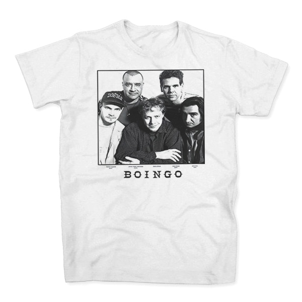 Camiseta Algodao Oingo Boingo Banda Classica Rock Musica Bandas