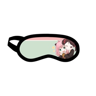 Máscara de olho de anime blecaute para alívio de pressão para dormir noite  máscara de olho com alça ajustável macio conforto sombra para olhos para  viagem ioga soneca para homens mulheres-28