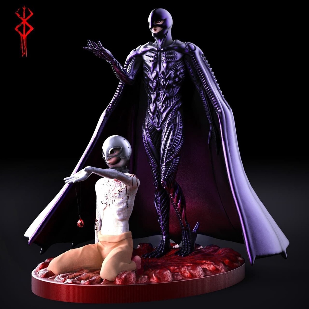 Action Figure Griffith e Femto - Berserk - Anime