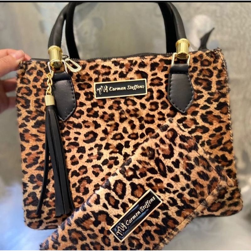 Bolsa Carmen Steffens oncinha