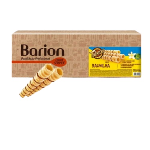 Tubetes sabor Baunilha Barion 1kg | Shopee Brasil