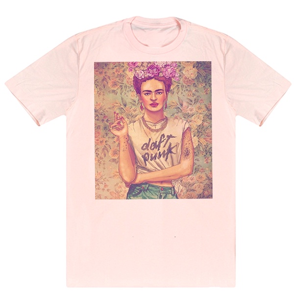 daft punk frida kahlo t shirt