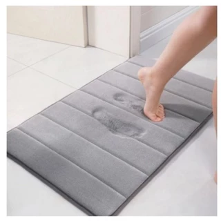 Tapete De Banheiro Soft Macio Antiderrapante Secagem Rápida 60x40cm em Oferta na Shopee