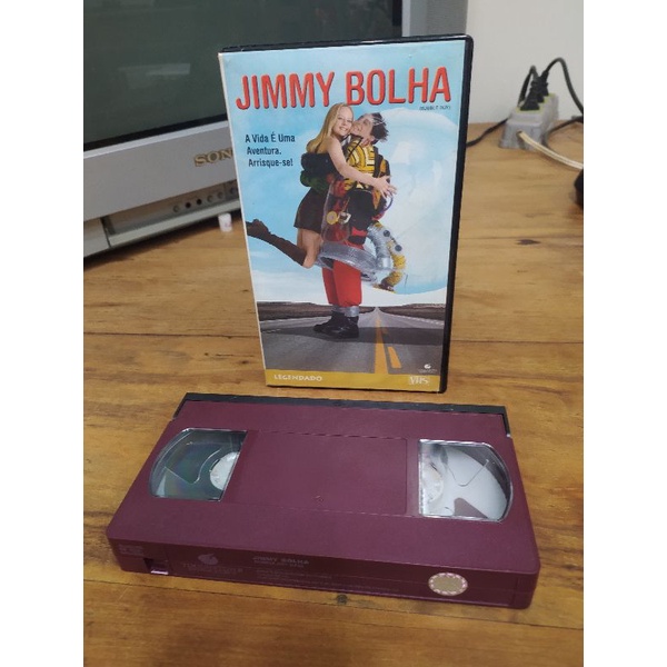 Fita de vídeo vhs filme comédia - Jimmy Bolha (bubble boy)