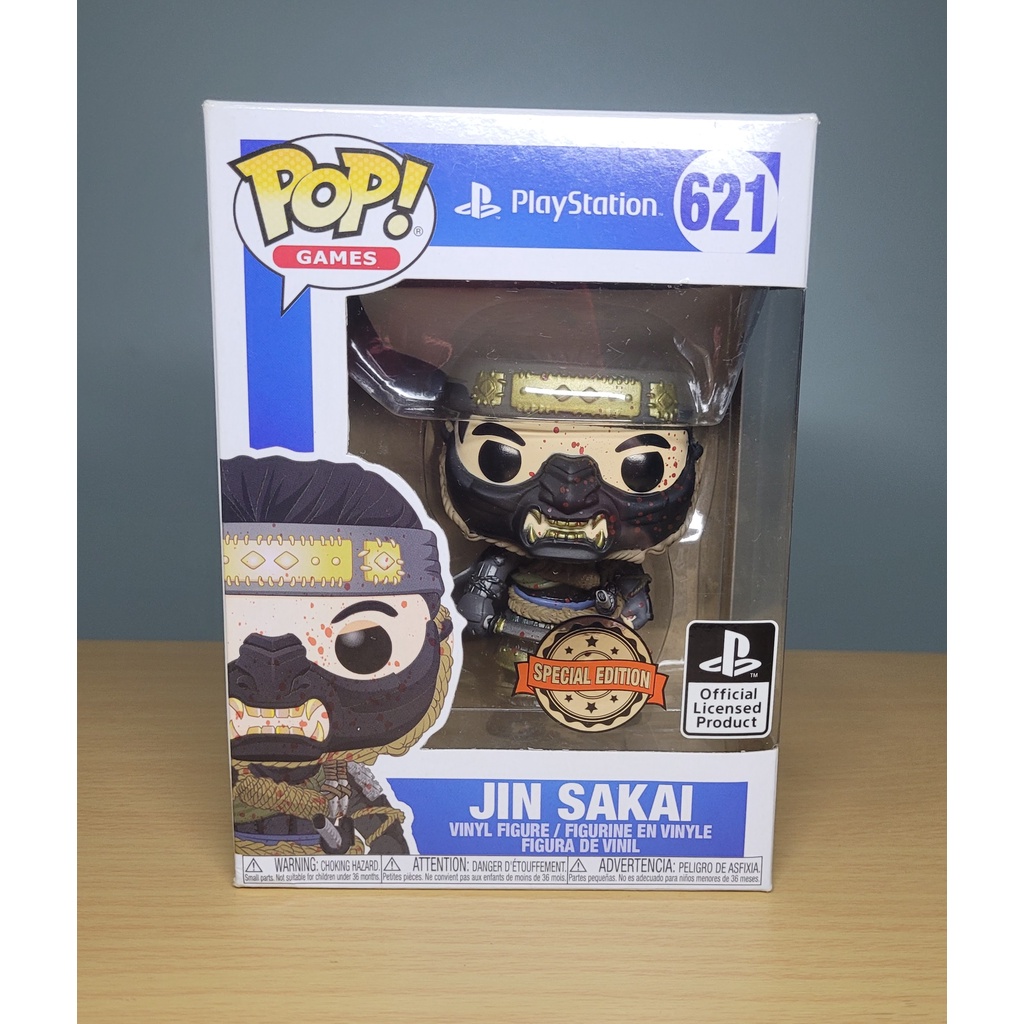 Funko Pop Jin Sakai 621 - Ghost Of Tsushima | Shopee Brasil