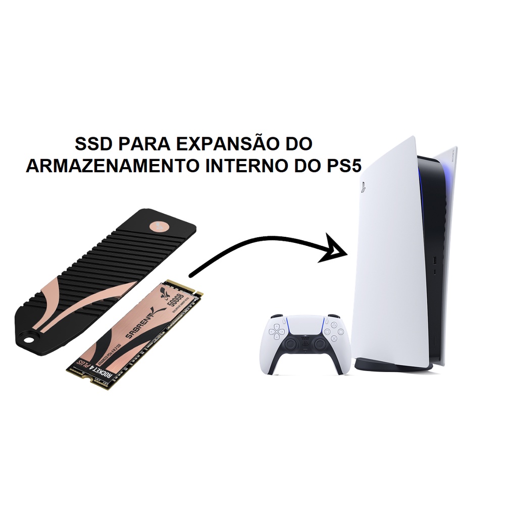 Mini Volante Controle PS5 Playstation 5 Jogos Corrida Branco em