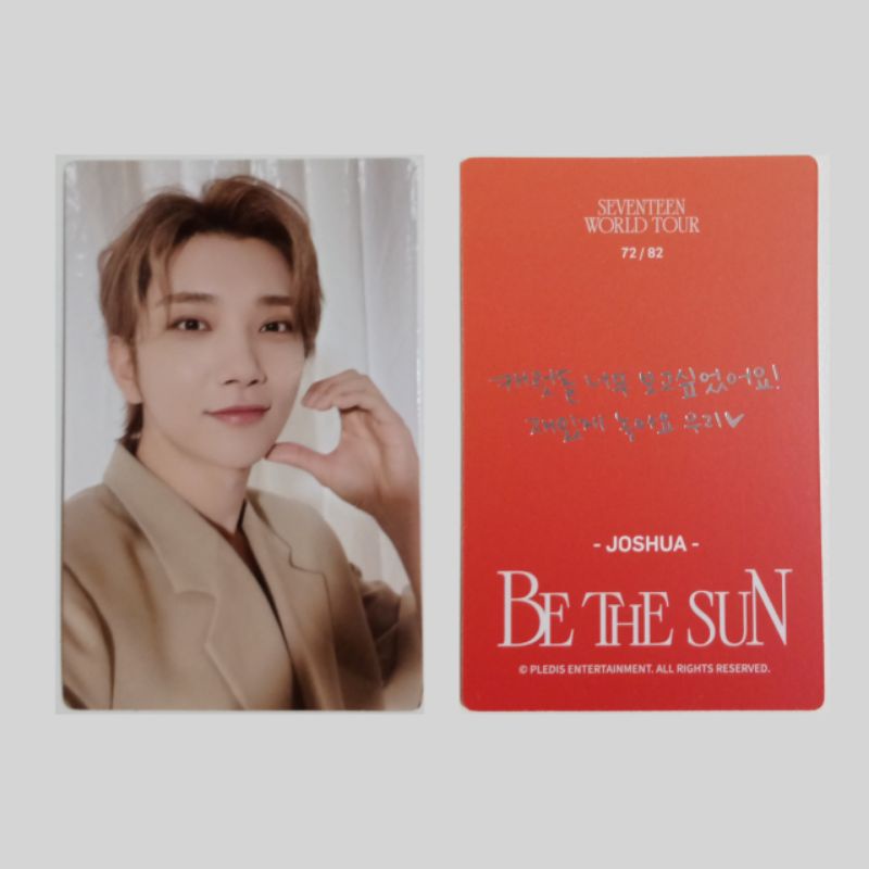 SEVENTEEN トレカ Face the sun セブチ 세븐틴 seventeen face the sun 페더썬 トレカ 포카 photo card