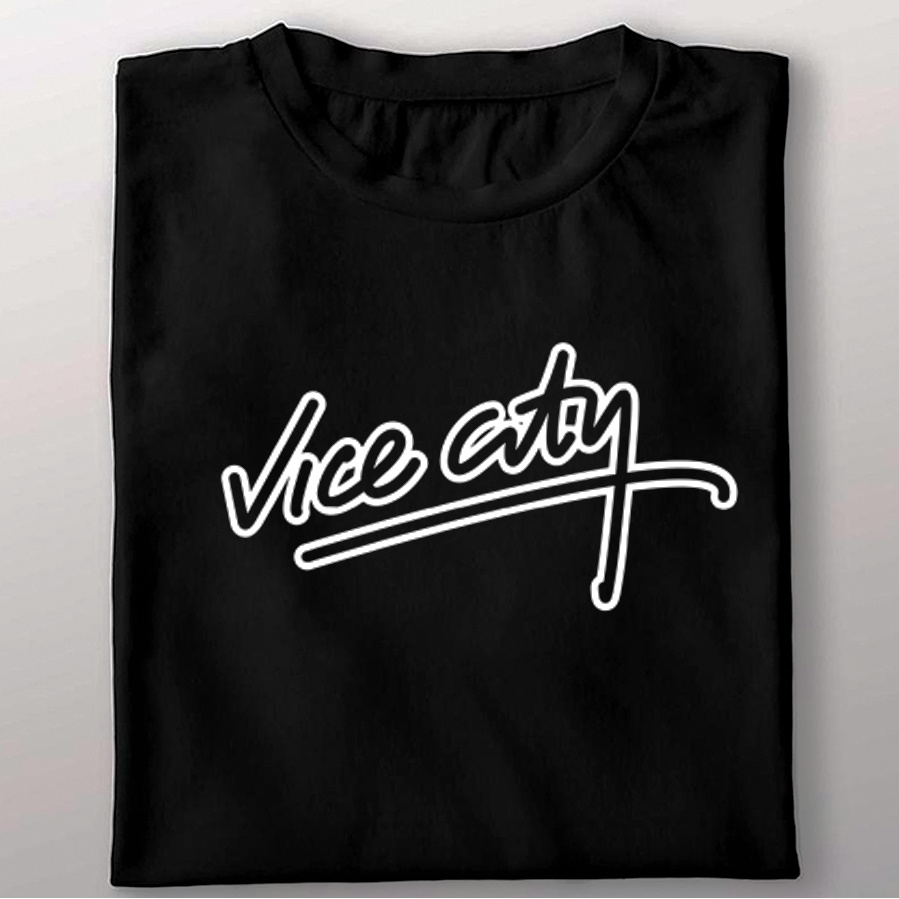 Camiseta GTA Vice City Ps2 Nostalgia 100% Algodão Jogo Game Vintage Alternativo