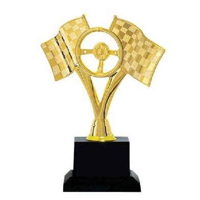 Trofeu Automobilismo Kart Corrida Homenagem Esportes Empresa Campeonato Torneio Copa Gincana Competição Liga Evento