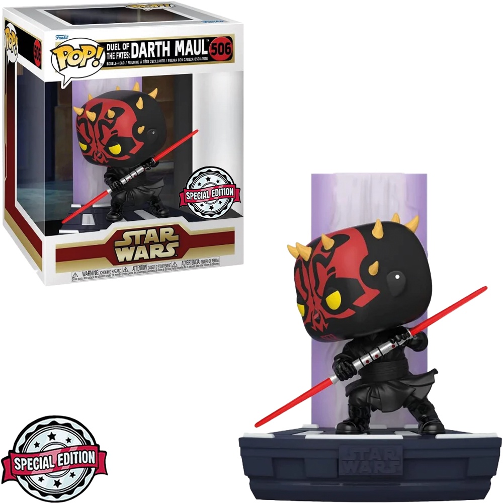 Funko pop star wars exclusive duel of the fates darth maul 506