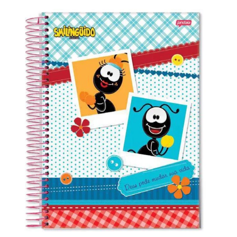 Caderno Smilinguido 10 Matérias C200fls Shopee Brasil 8986