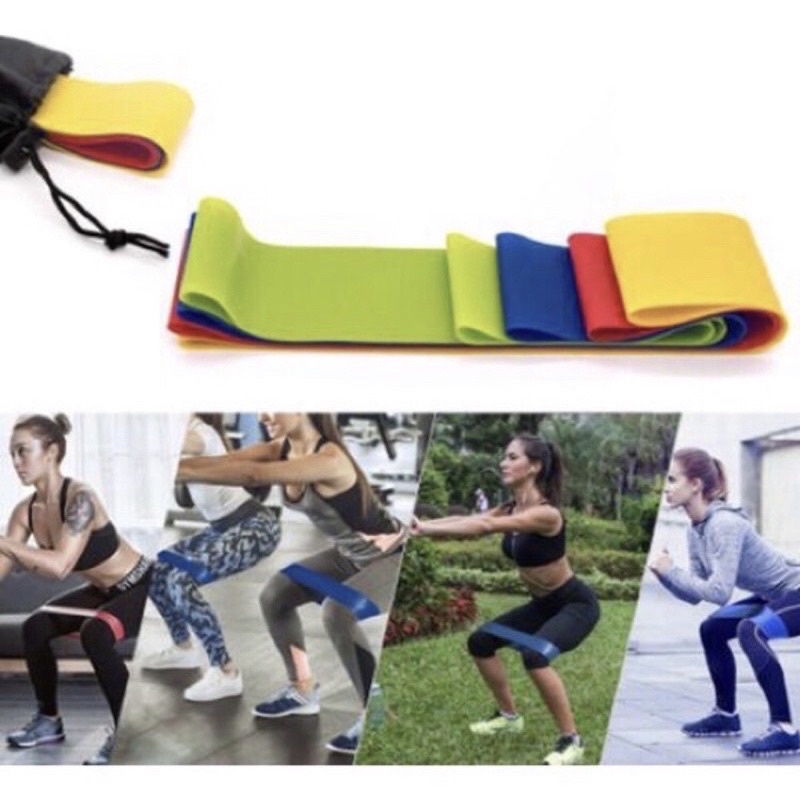 Kit Faixa El Stica Thera Mini Fita Band Fisioterapia Multifuncional Crossfit Academia Treino