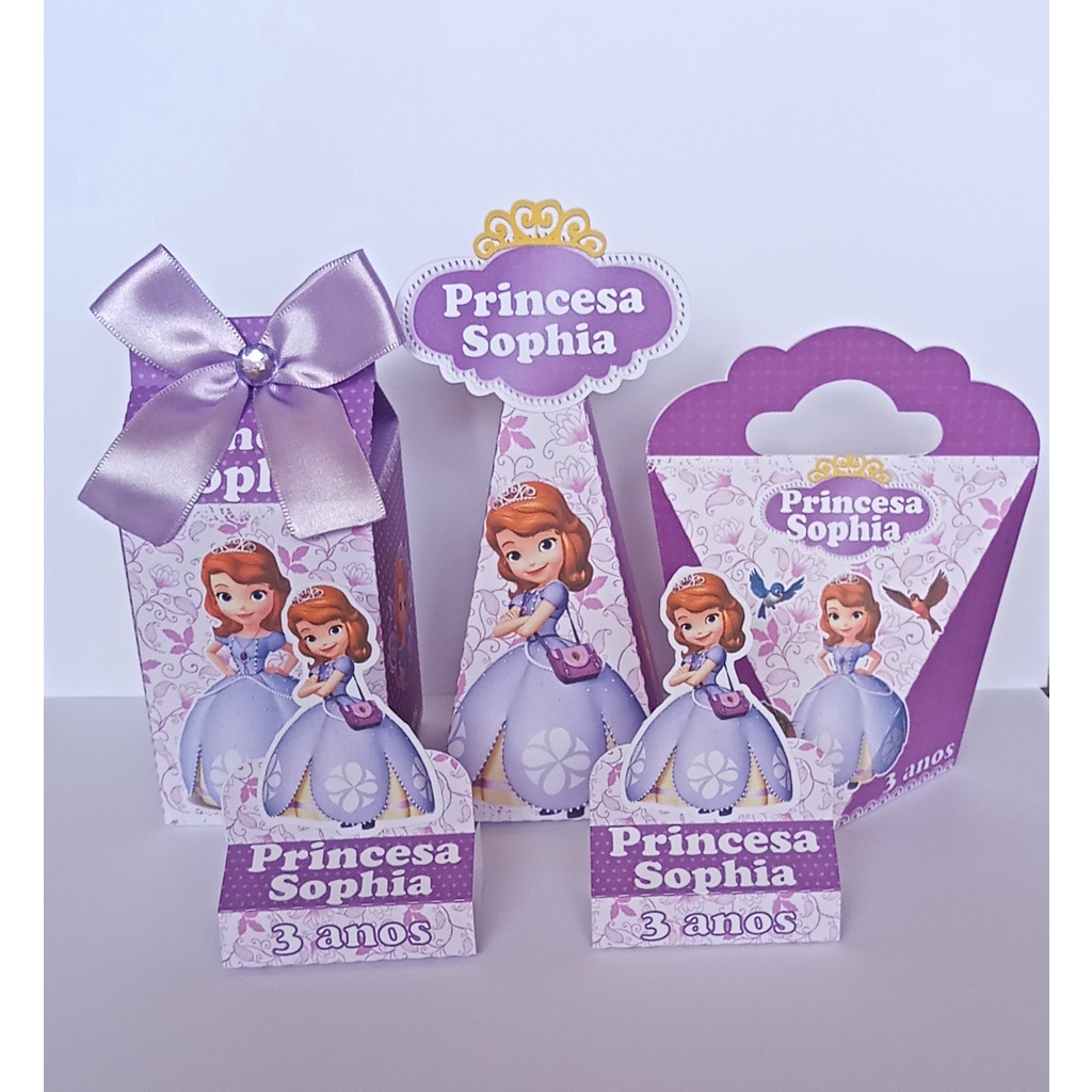 KIT PERSONALIZADOS TEMA PRINCESA SOFIA