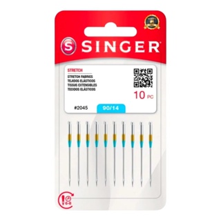 Agulha De Costura Singer Domestica 10 Unidades - Original