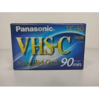 Fita Filmadora Panasonic Vhsc Tc 30 90 Min - Nova Lacrada