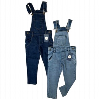 Jardineira Macacão jeans infantil juvenil masculina menino 4 6 8 10 14 16 anos