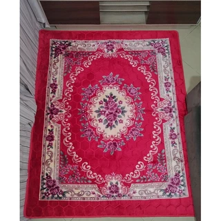 Tapete sala estampado floral, em veludo, tamanho 250x200cm. decoração, casa, promoção