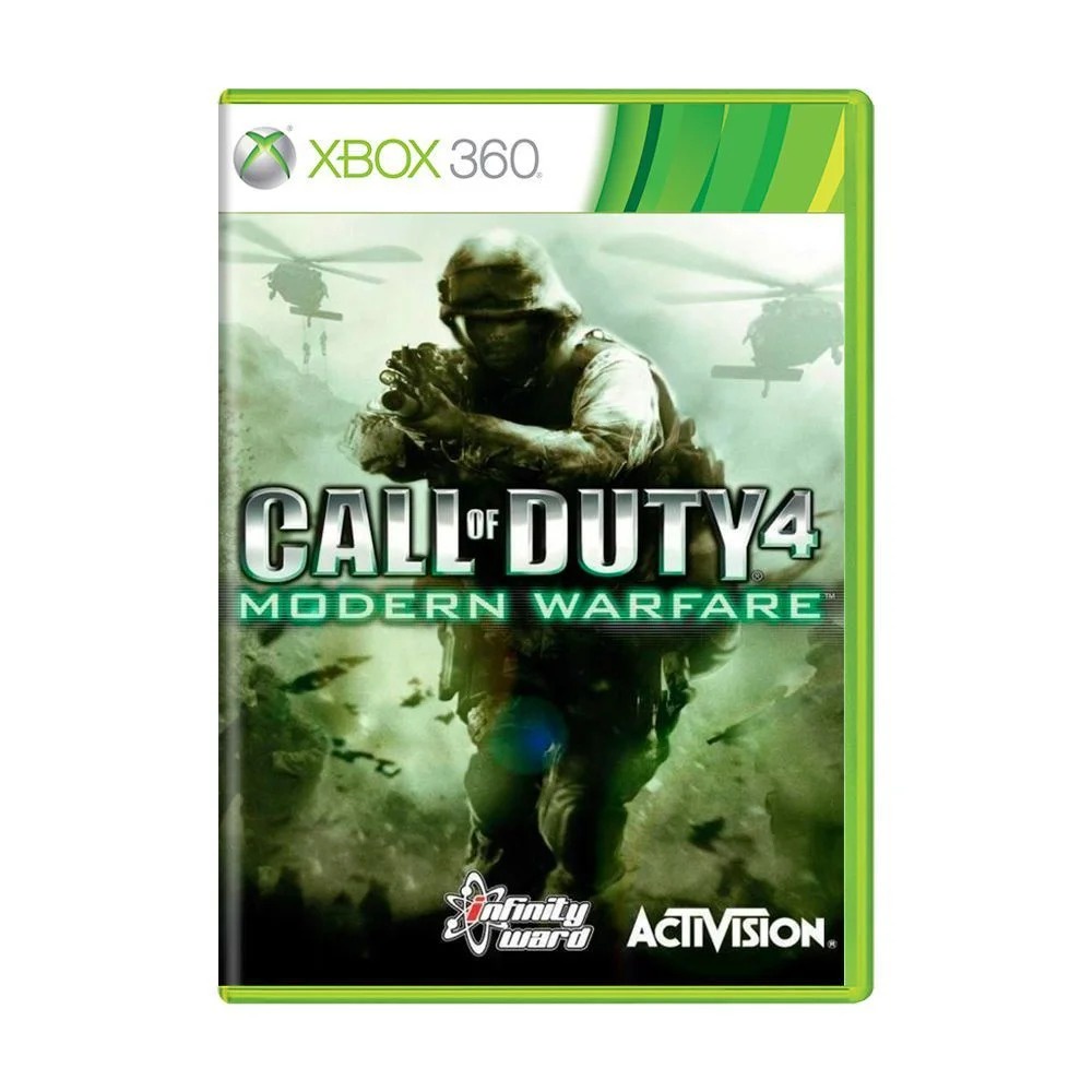 Call Of Duty Mw 4 Edição Goty Xbox 360 Mídia Física Original