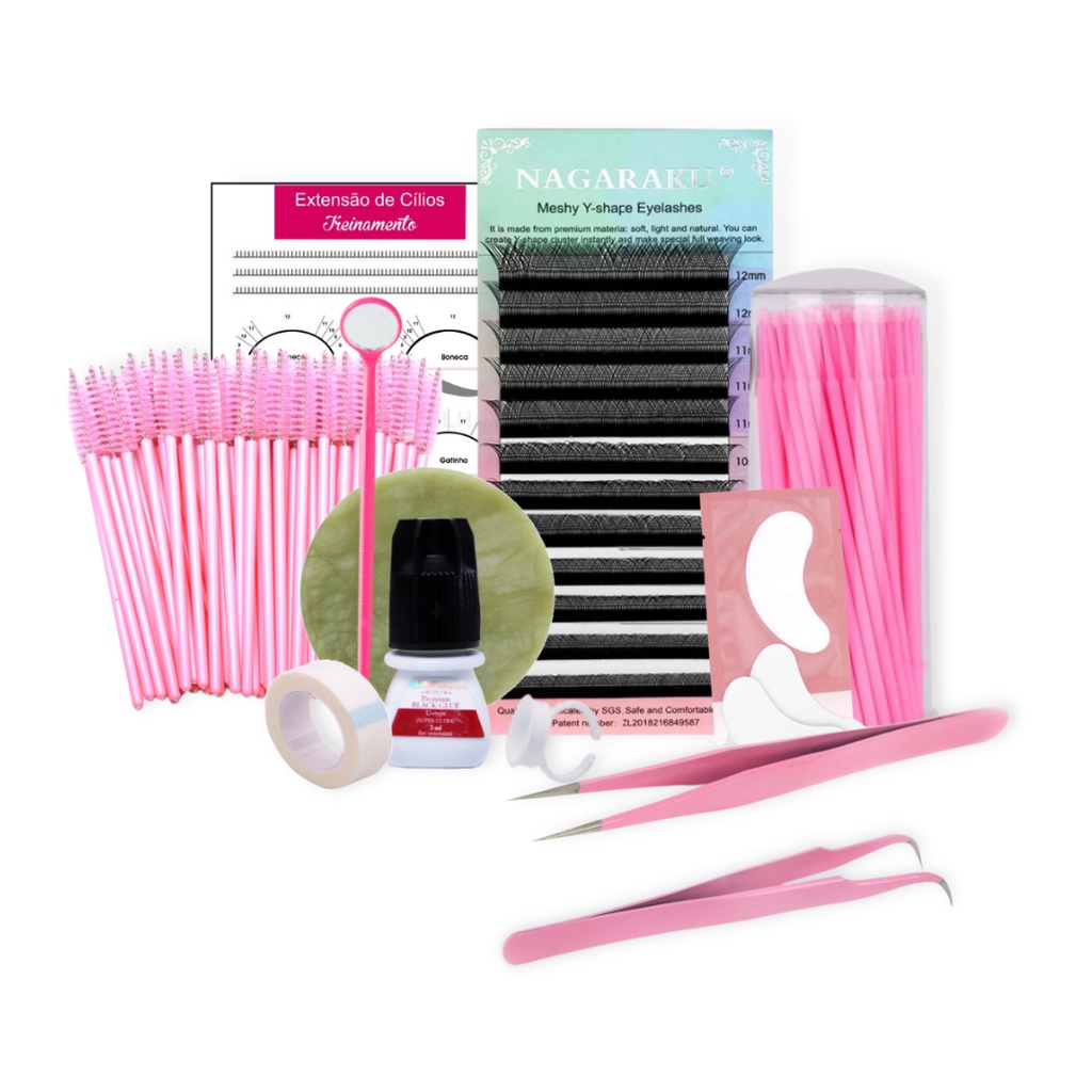 Kit lash designer completo fio Y cola U-TYPE | Shopee Brasil