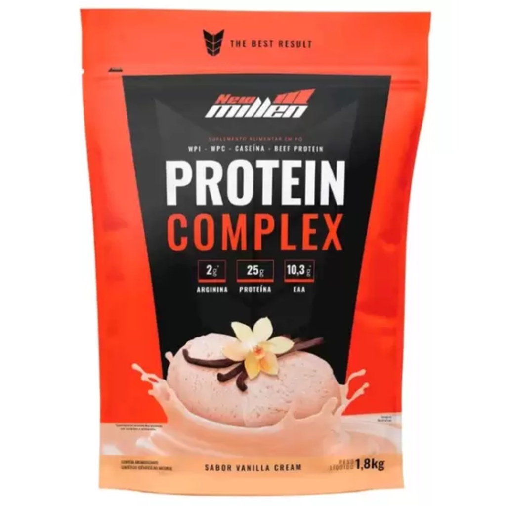 Protein Complex New Millen Whey Blend Protein Baunilha 1.8kg