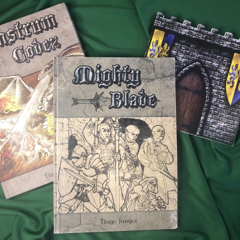 Mighty Blade - Manual Básico + Monstrum Codex + Escudo do Narrador ...
