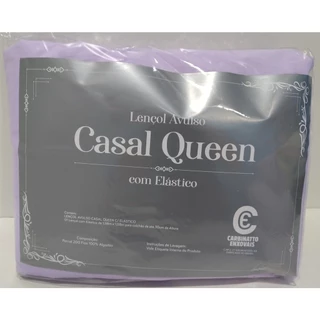 Lençol Casal Queen Avulso 100% Algodão Percal 200 fios