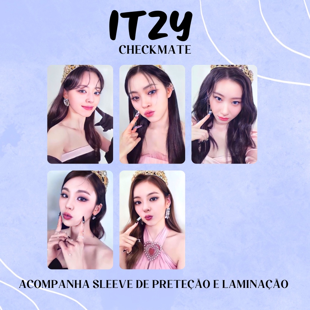 Photocards ITzy Crazy in love em Promoção na Shopee Brasil 2026