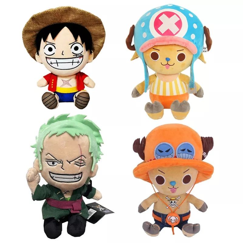 One piece pelucia importada de alta qualidade 22cm