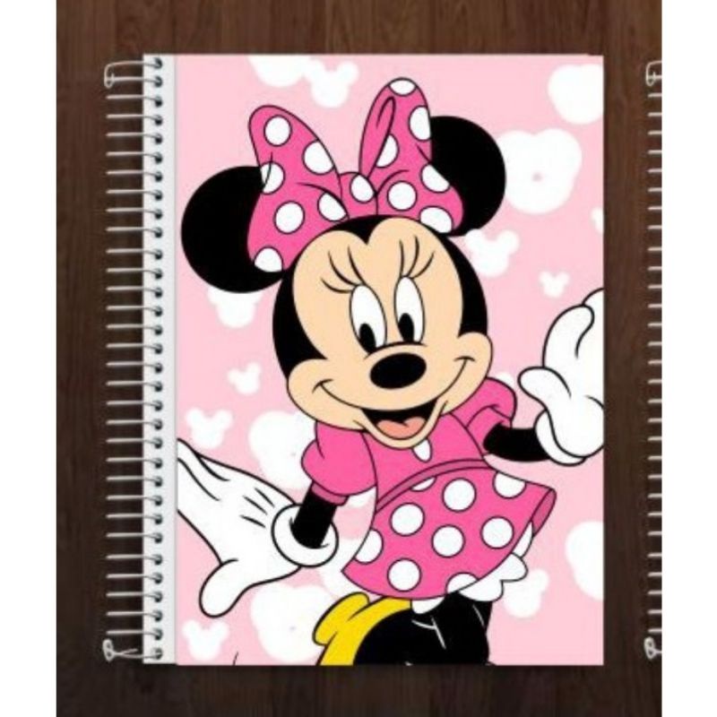 Adesivo Escolar Para Capa De Caderno Minnie Shopee Brasil 2976