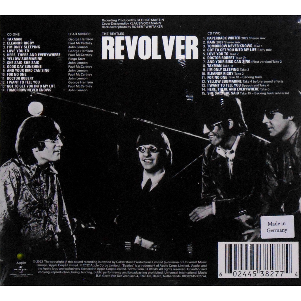 2 CD The Beatles Revolver Special Edition 2022 Deluxe Edition