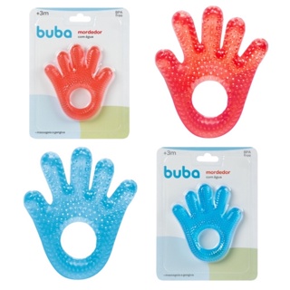 Mordedor de Bebê Pezinho ou Mãozinha Com Agua - BUBA