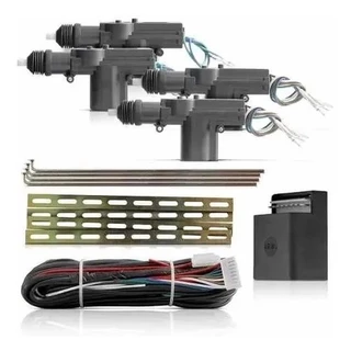 Kit Trava Eletrica Universal 4 Portas Com Chicote Espaguetado