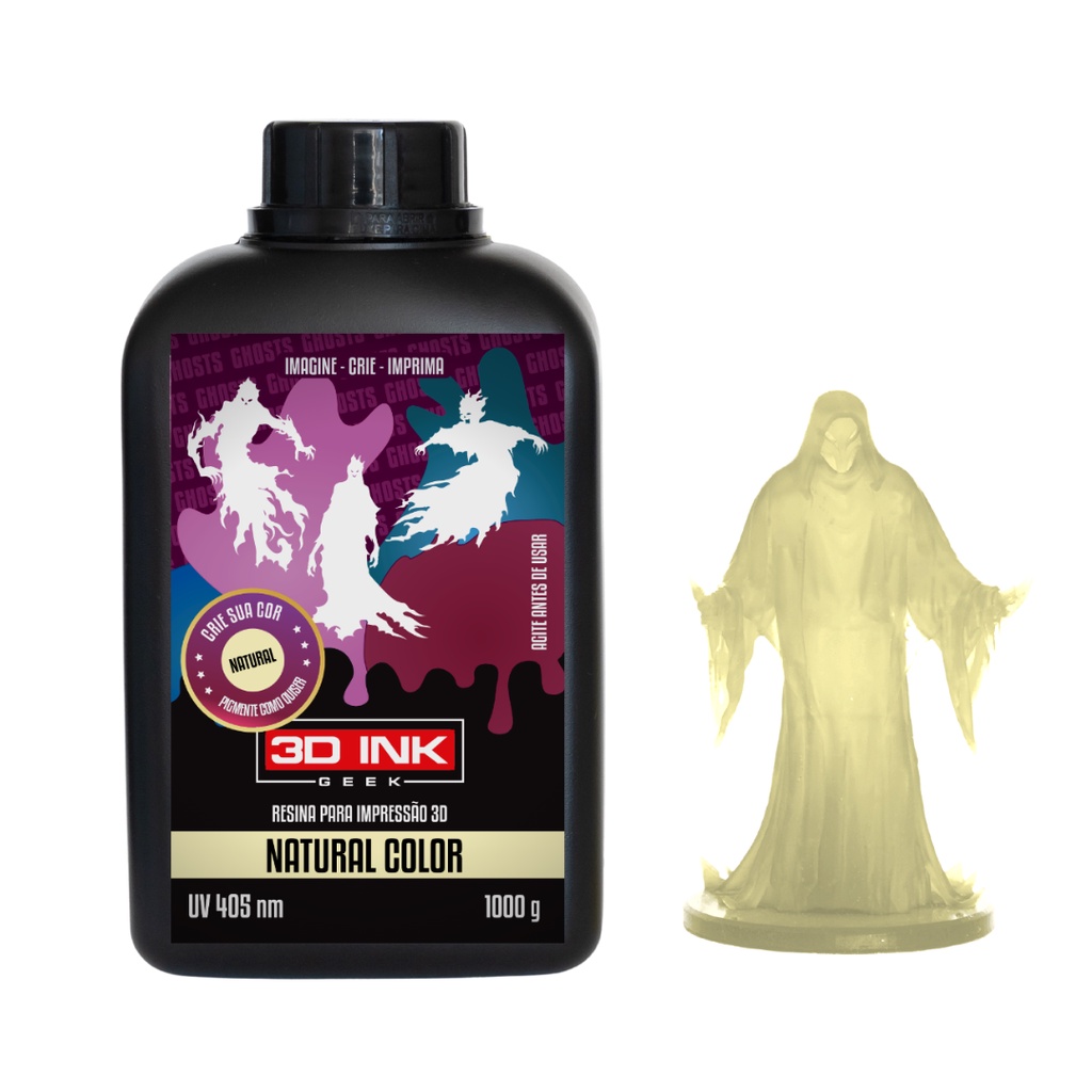 Resina Impressora 3D Ink Ghosts Natural