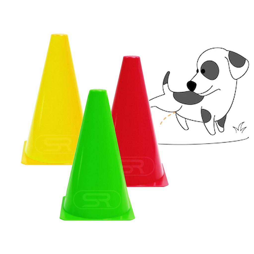 Cone Educador Sanitário Para Cães Pet - Xixi Cachorro de Estimação