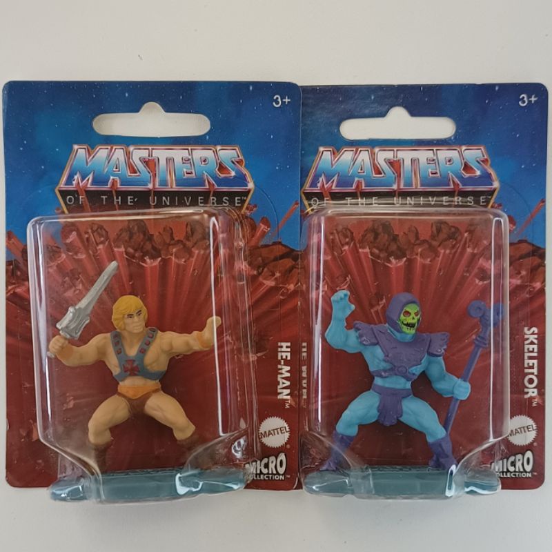 Heman Boneco He-Man coleção Micro Toys Motu Mattel 2021 | Shopee Brasil
