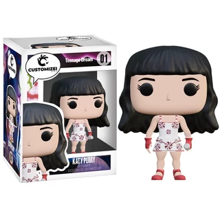 Katy Perry Teenage Dream - Customização Artesanal 3D de Funko pop
