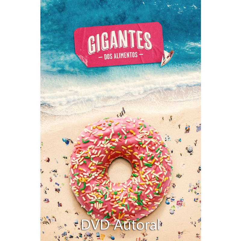 Gigantes Dos Alimentos 1ª, 2ª e 3ª Temporada - Doc Dublado - DVD Autoral