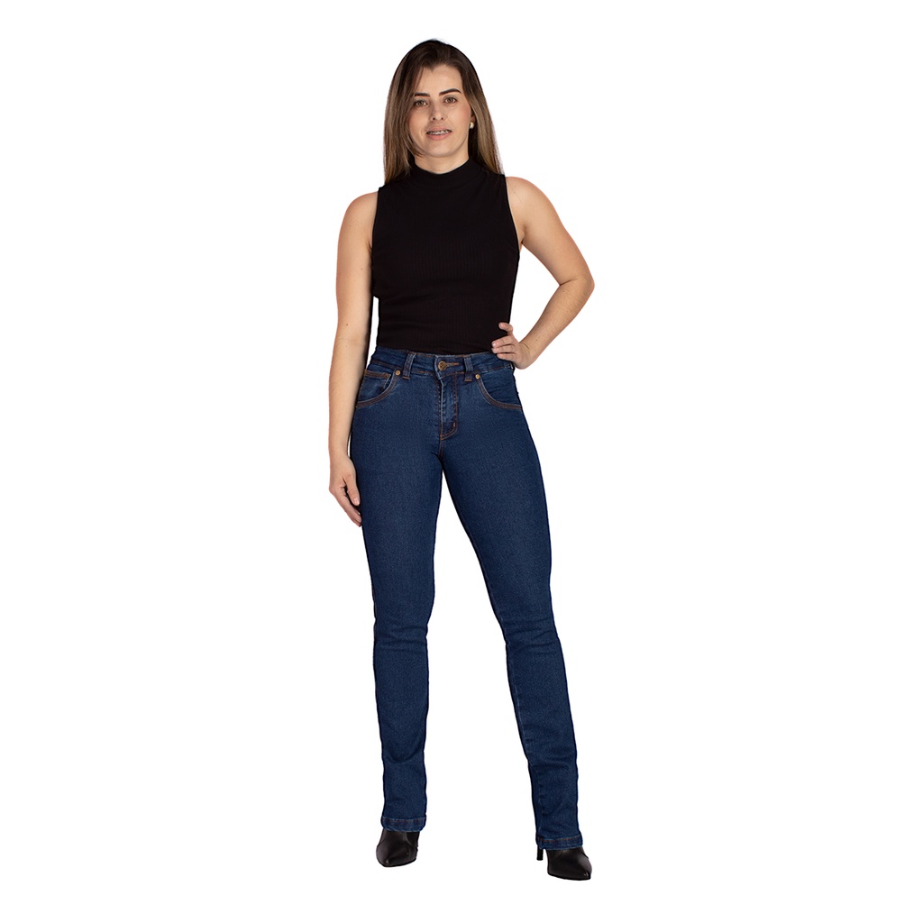 Calça Jeans Feminina Estilo Country 34 Ao 56 Coll Jeans