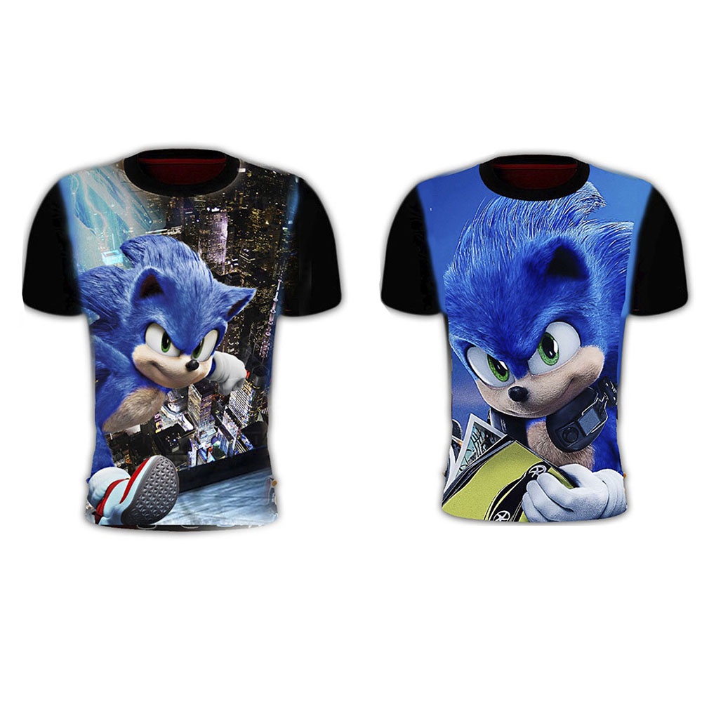 Kit Camiseta Sonic