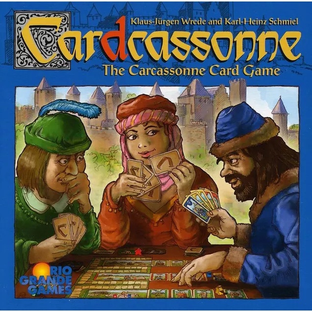 Cardcassonne - O Jogo De Cartas Carcassonne Impresso