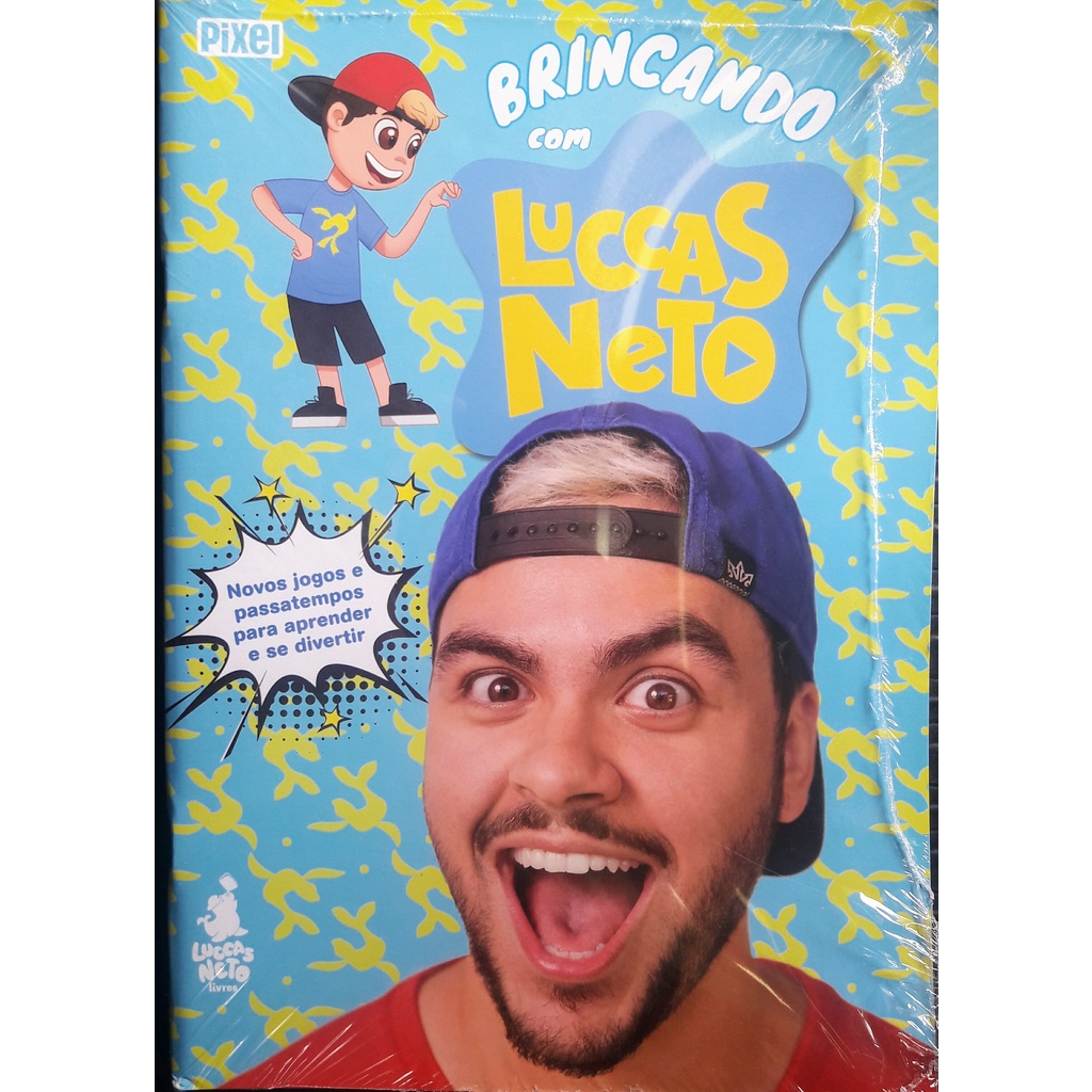 livro de colorir luccas neto em Promoção na Shopee Brasil 2023