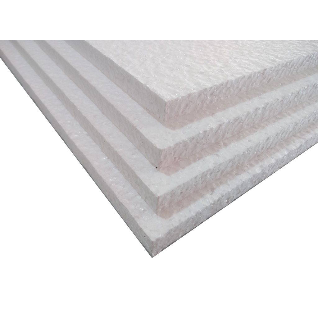 Isopor (EPS) 4 Placas Com 100cm/50cm/1cm Para Forro, isolamento térmico ...