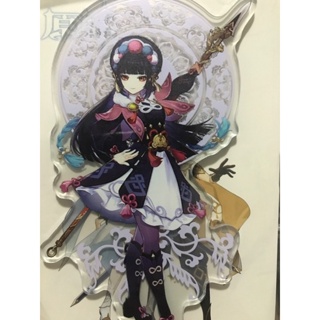 Genshin Impacto Liyue Personagens Xiangling Ganyu Hutao Xinyan Acrílico  stand Titular Placa Modelo Figura topper anime